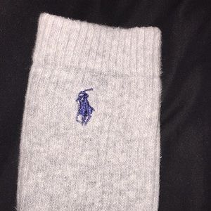 Polo by Ralph Lauren Underwear & Socks - Polo Gray Crew Socks Polo by Ralph Lauren Underwear & Socks - Polo Gray Crew Socks